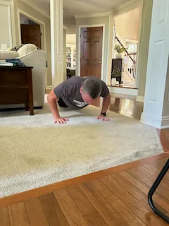 Pushup number 10,000 in the books