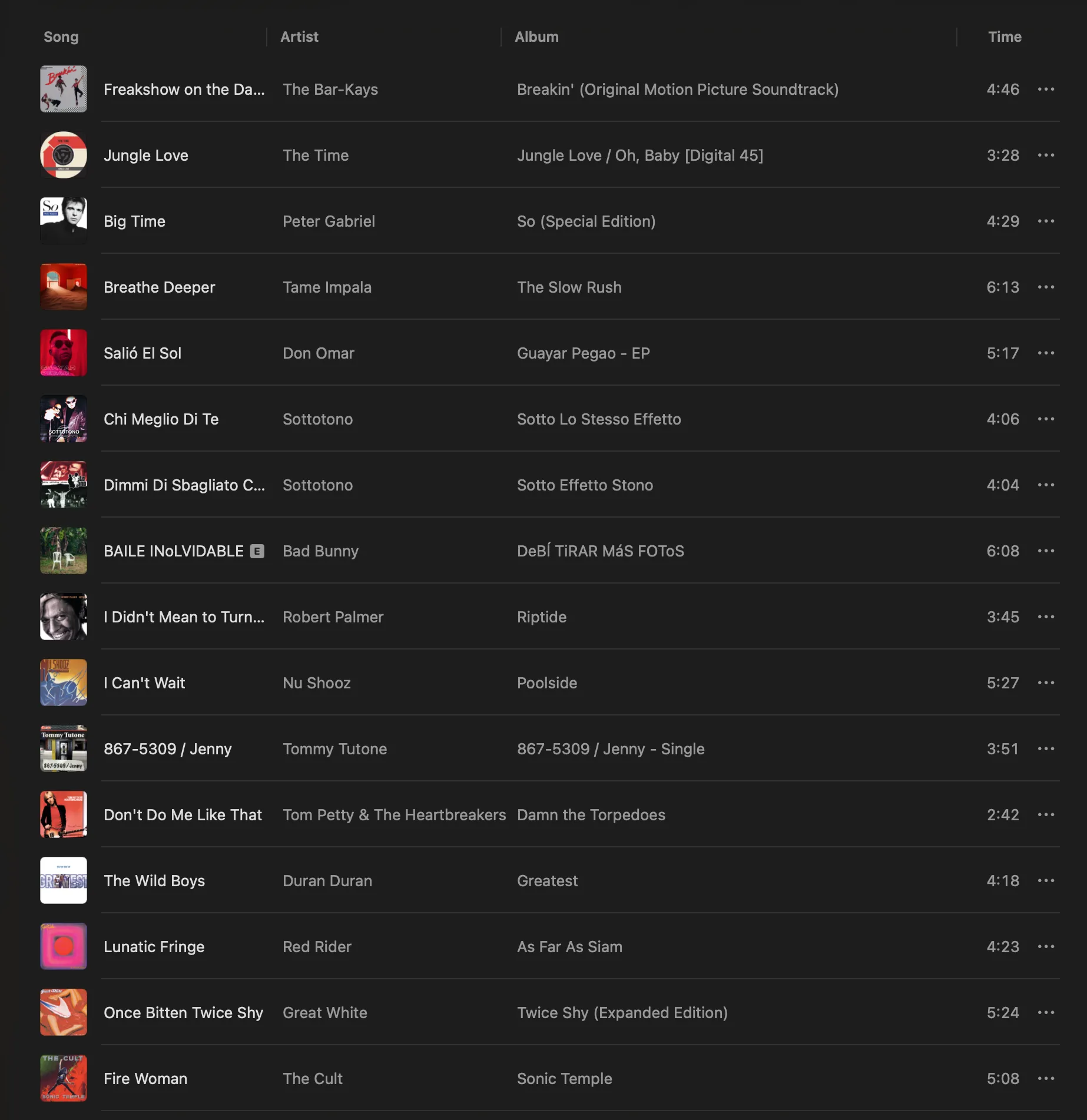 Half Marathon Race Playlist